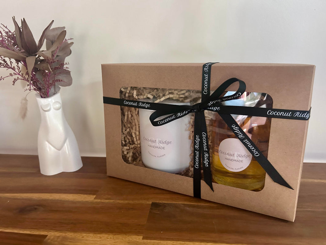 Gift Pack - Large Candle & Reed Diffuser