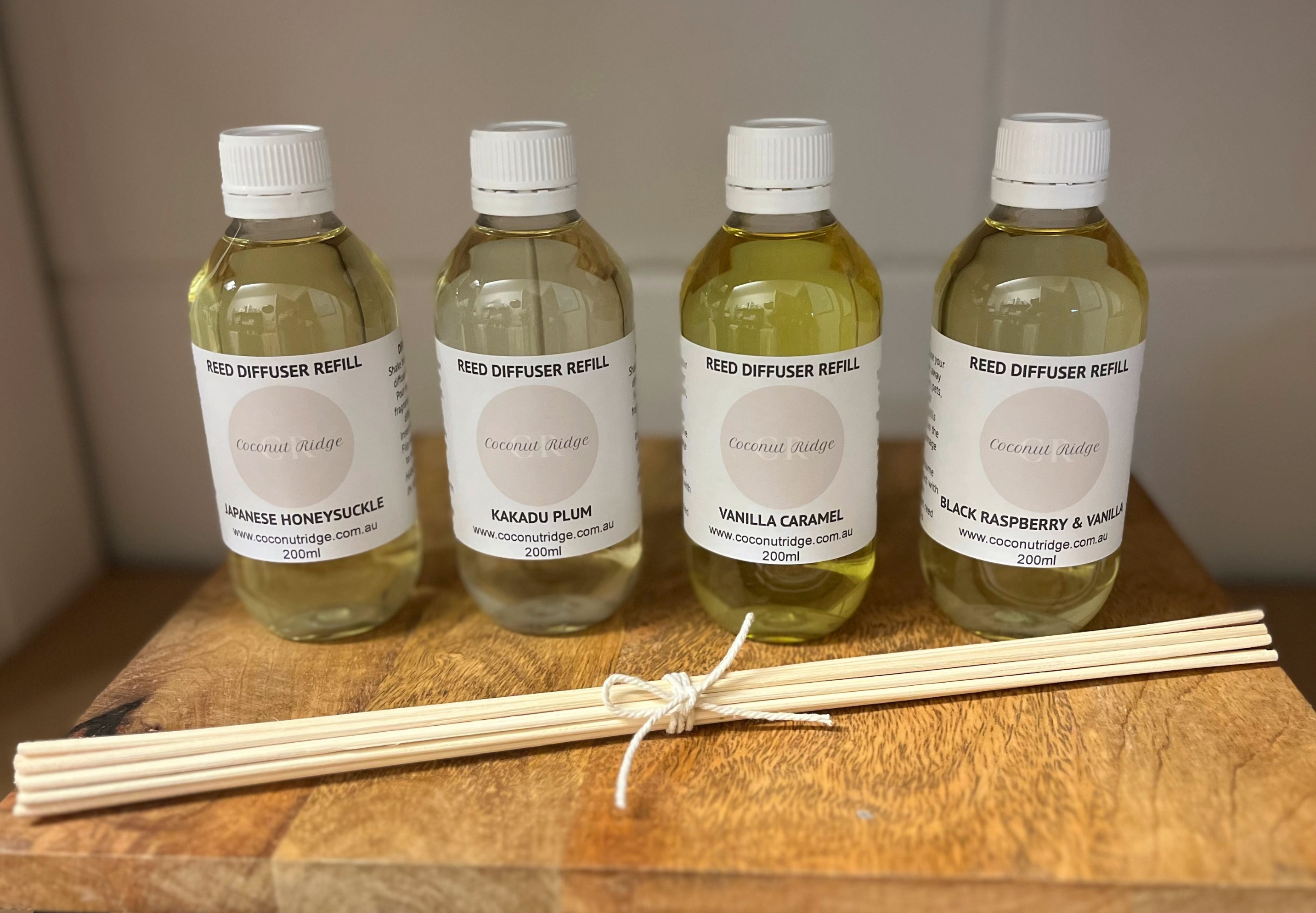 Reed Diffuser Refills - 200ml – Coconut Ridge Handmade